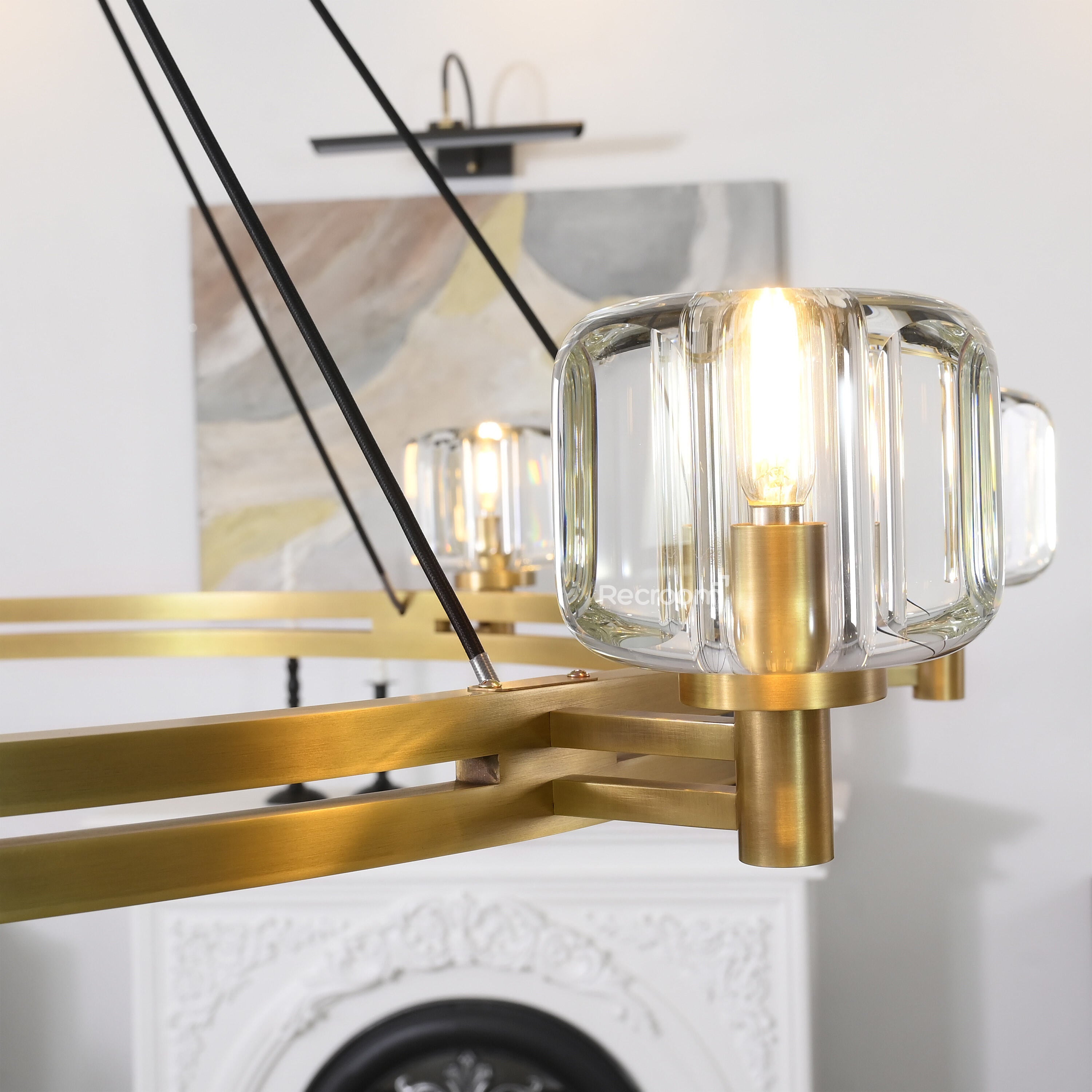 Demarat Round Chandelier 60" - Zonesus
