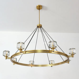 Demarat Round Chandelier 60" - Zonesus