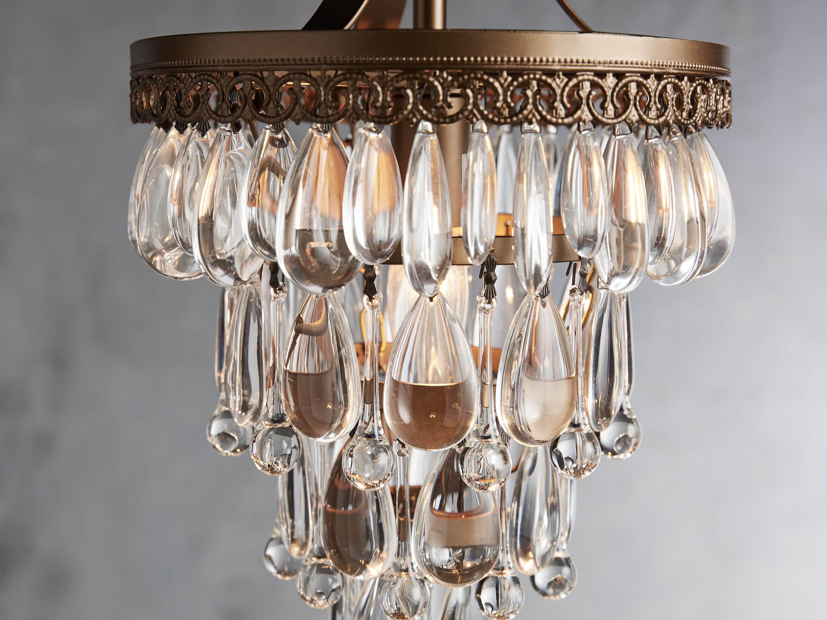 Anabella Crystal Pendant 9''D - Zonesus