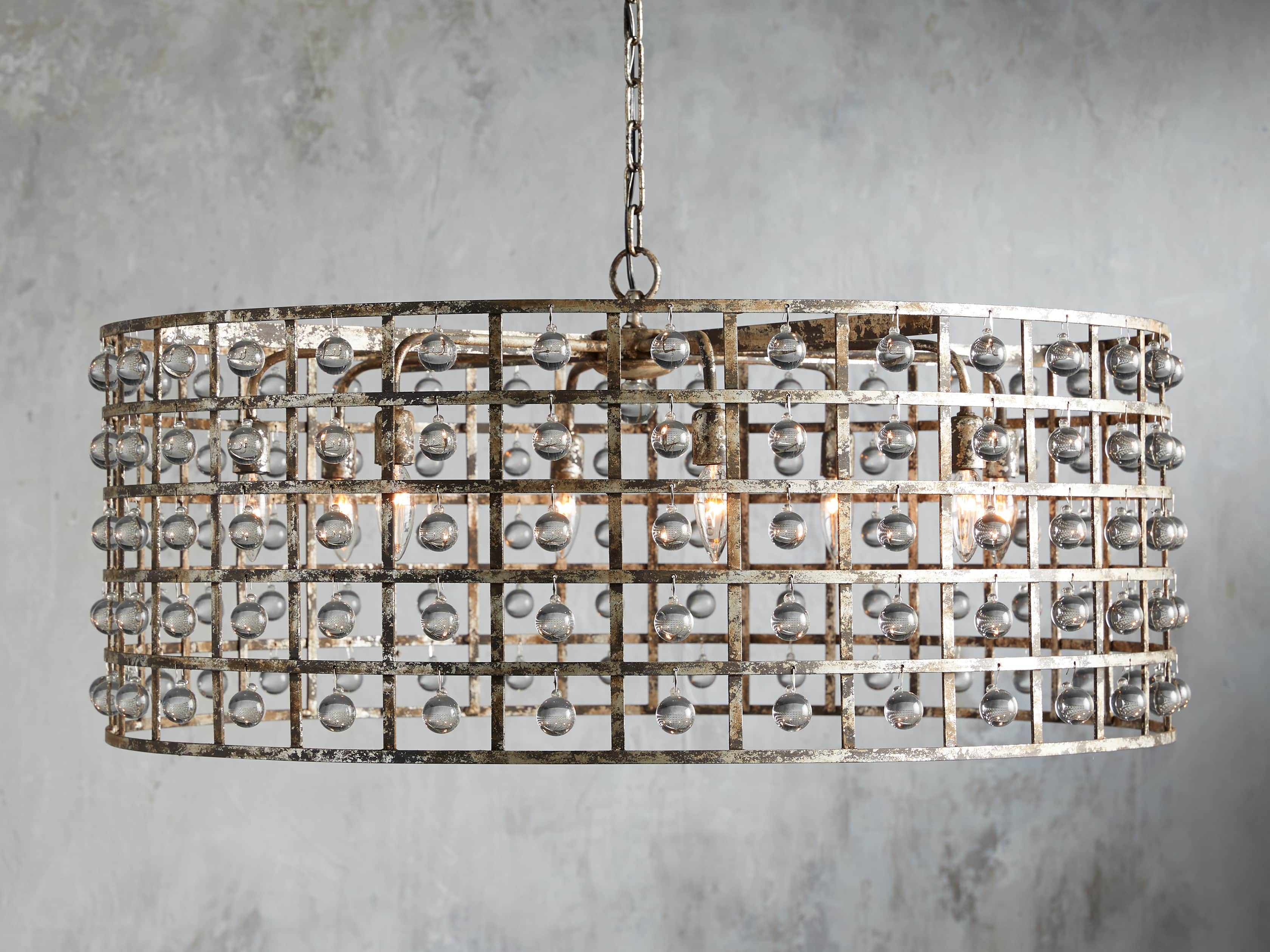 La Cage Round Chandelier - Zonesus