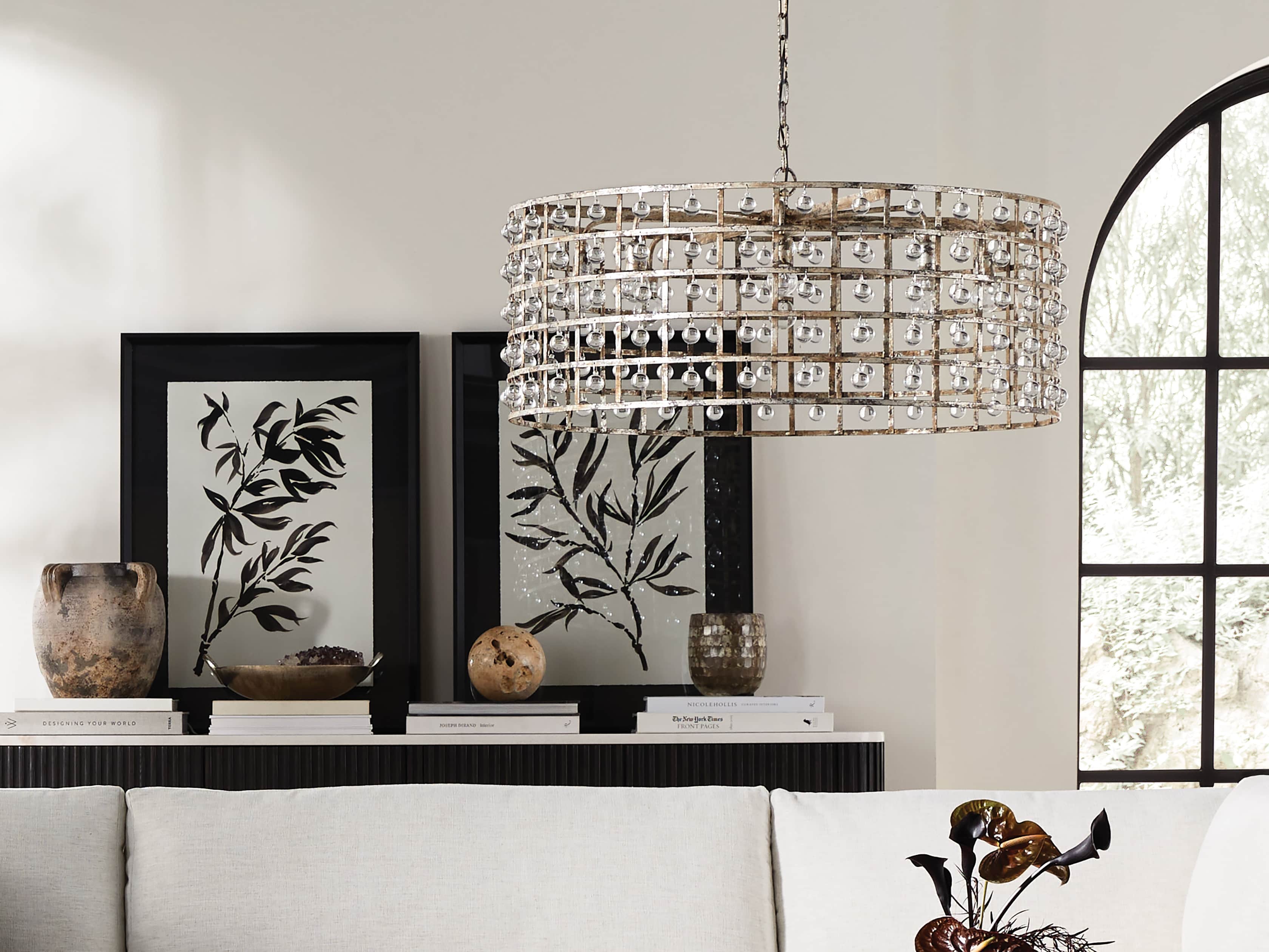 La Cage Round Chandelier - Zonesus