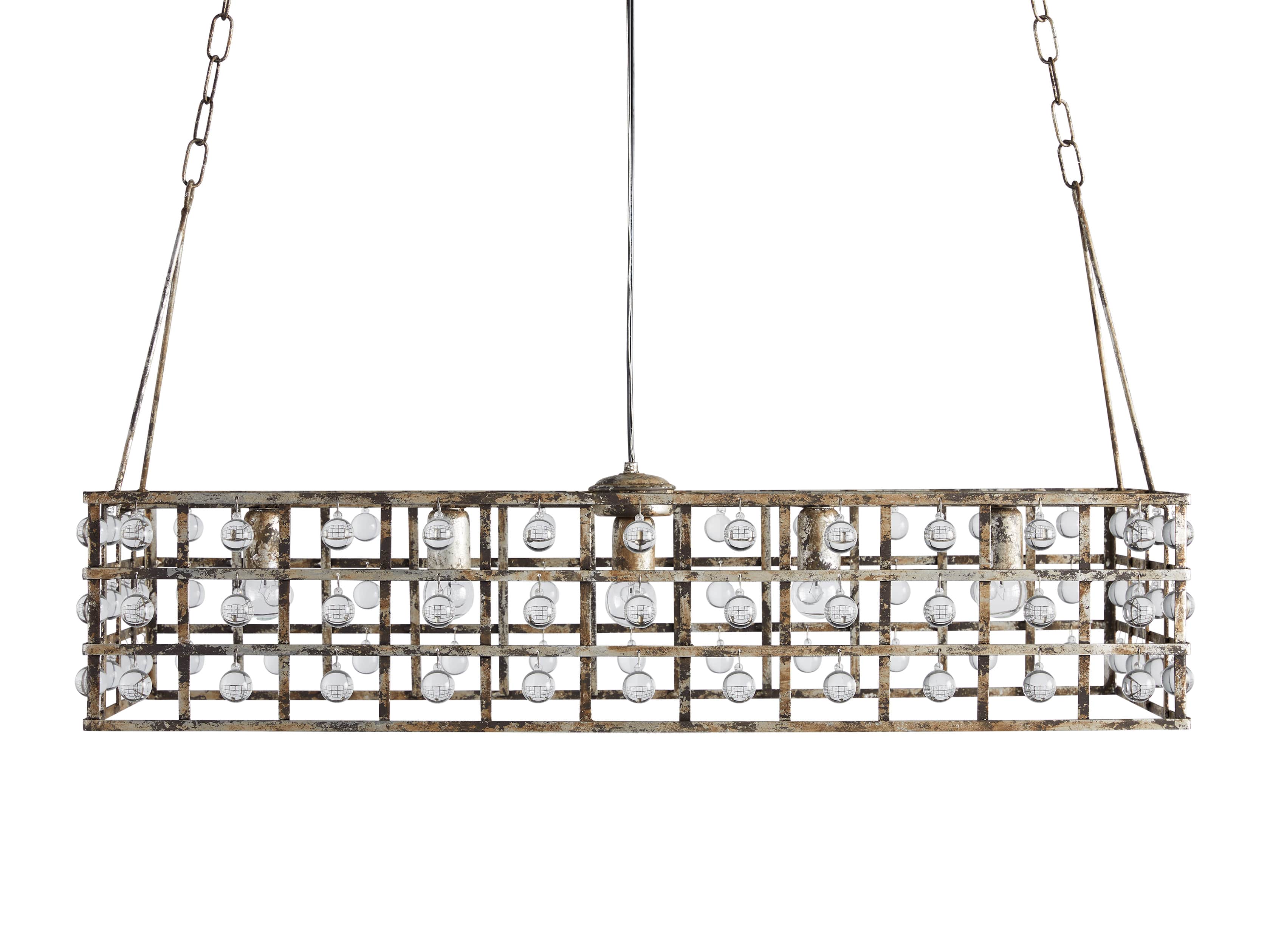 La Cage Rectangular Chandelier - Zonesus