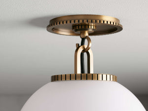 Wescott Globe Flushmount - Zonesus