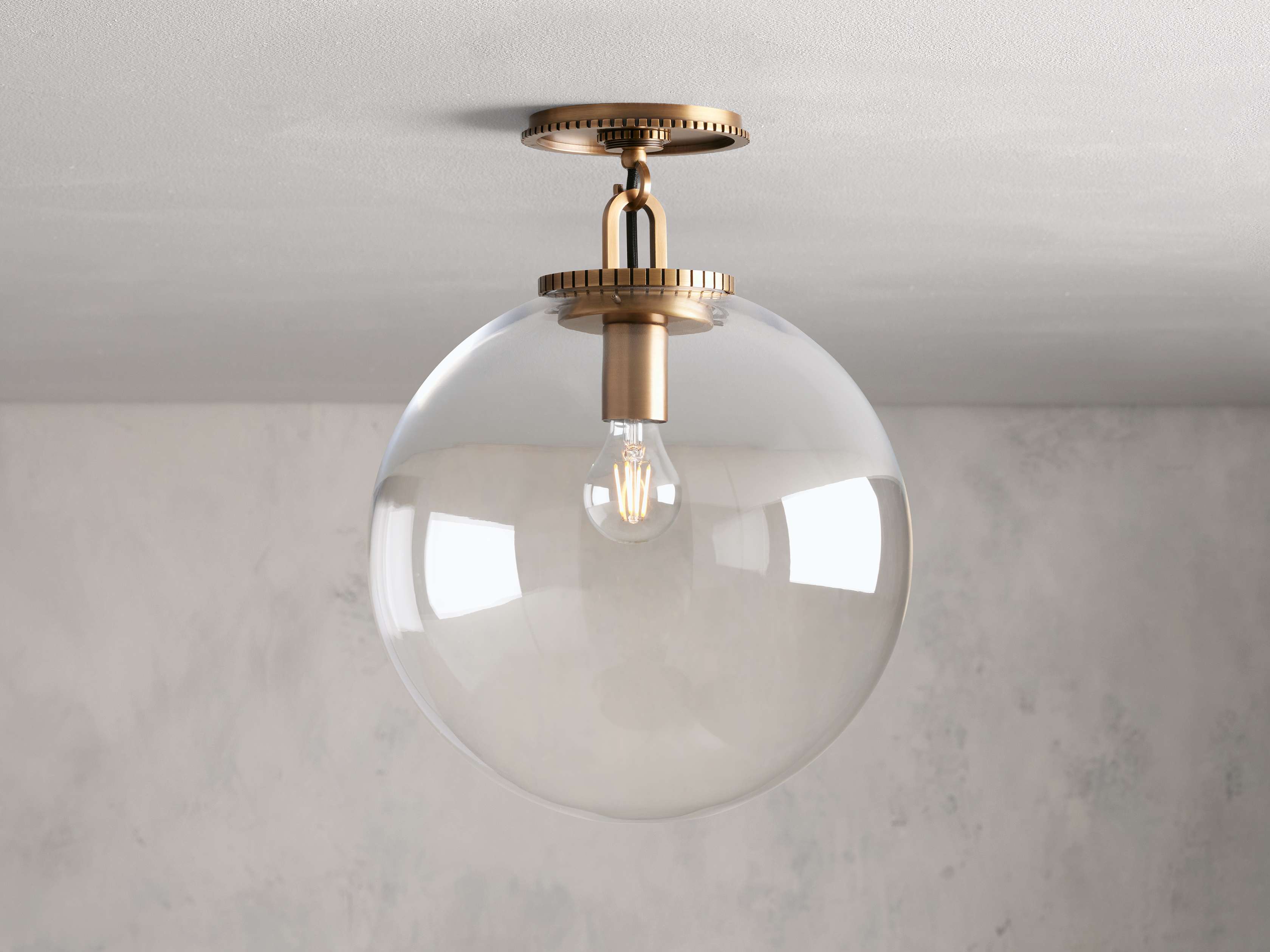 Wescott Globe Flushmount - Zonesus