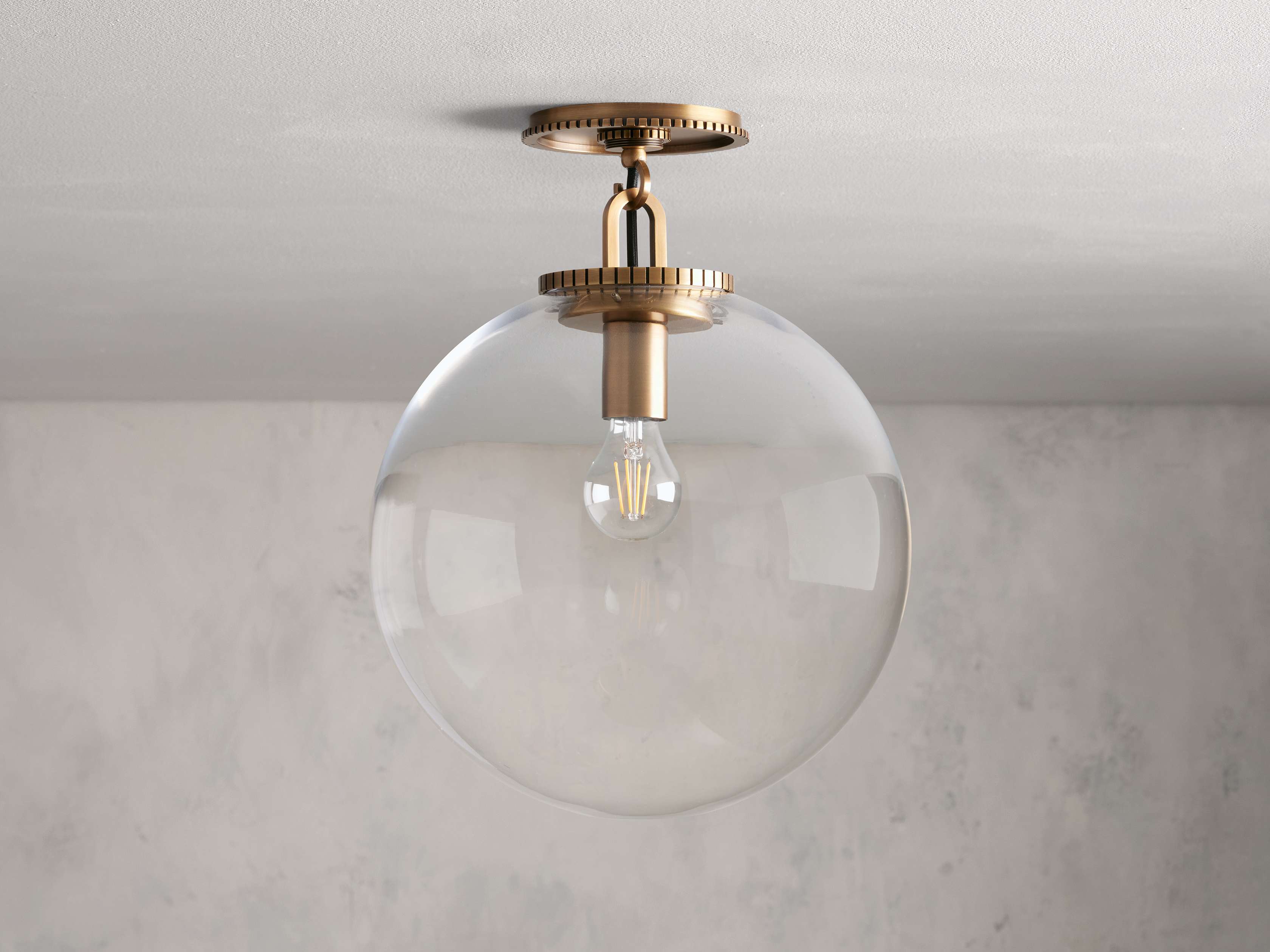 Wescott Globe Flushmount - Zonesus
