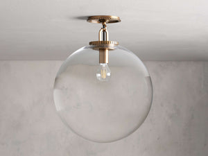 Wescott Globe Flushmount - Zonesus