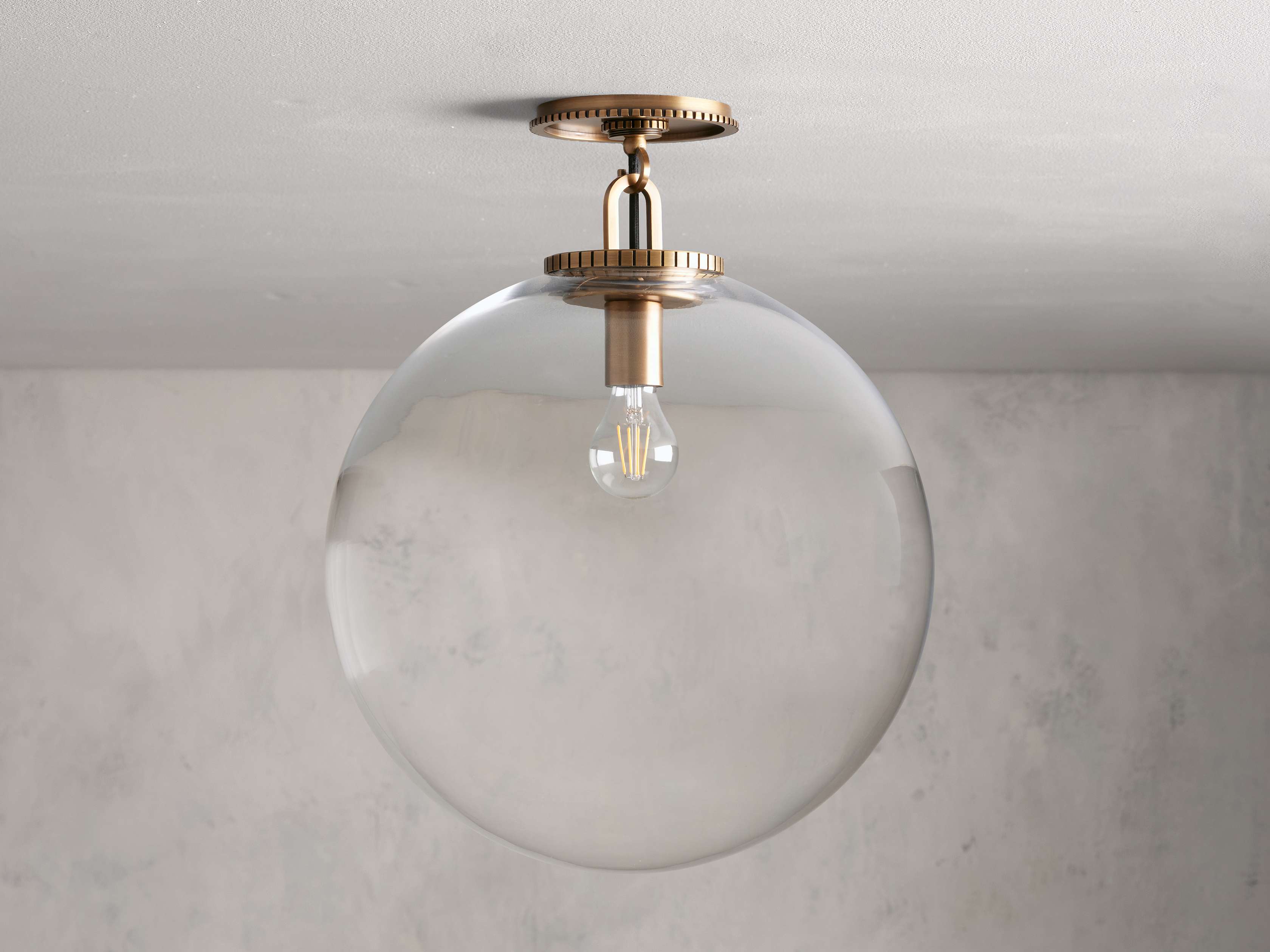 Wescott Globe Flushmount - Zonesus
