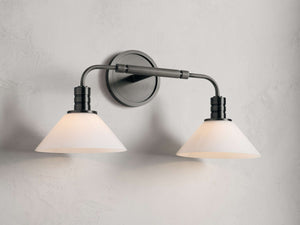 Theron 2-Light Wall Sconce - Zonesus