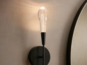 Solitaire Crystal Double Wall Sconce - Zonesus