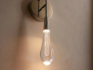 Solitaire Crystal Double Wall Sconce - Zonesus