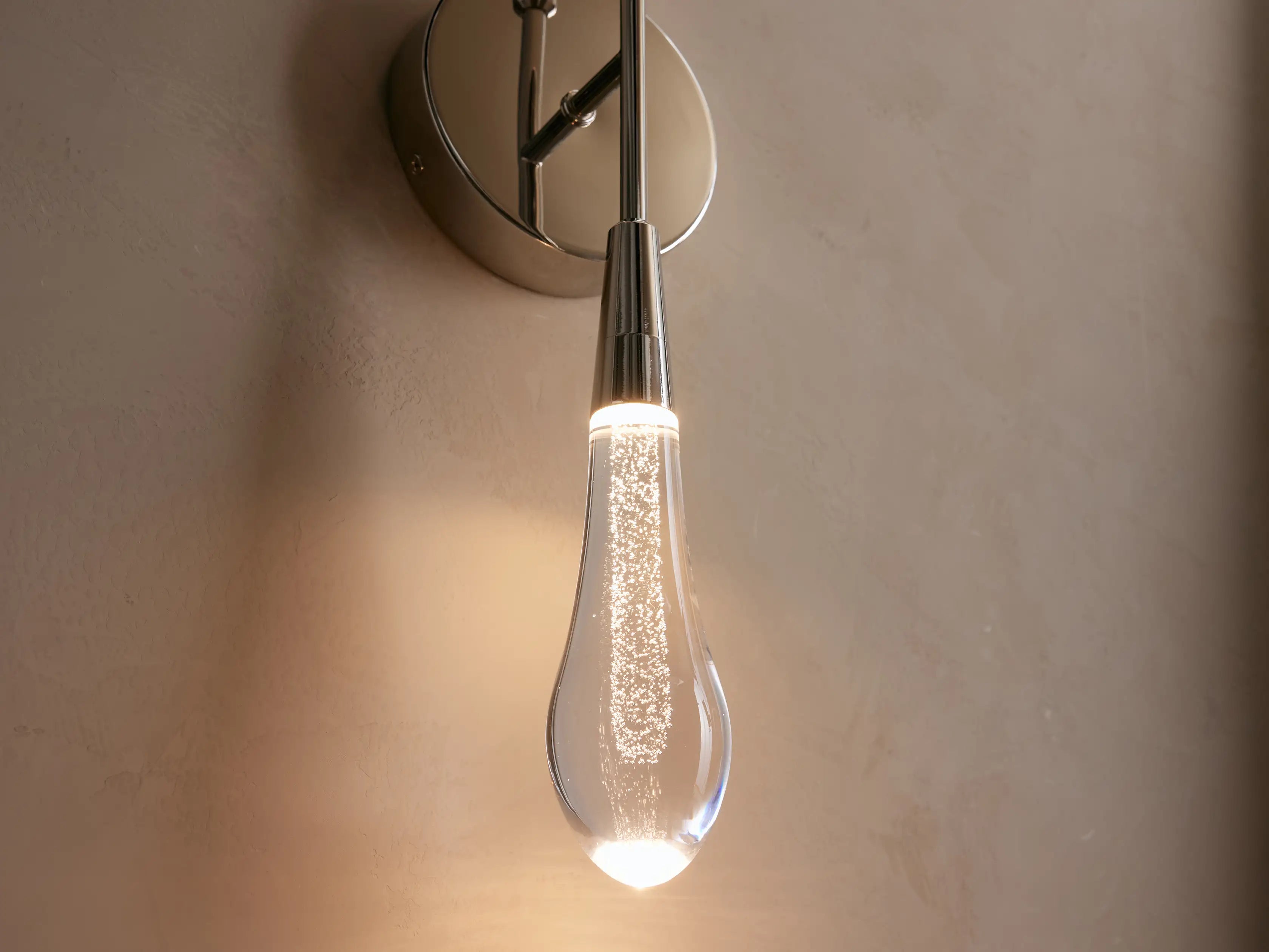 Solitaire Crystal Double Wall Sconce - Zonesus