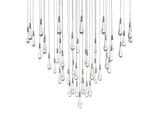 Solitaire Round Chandelier 38"D - Zonesus