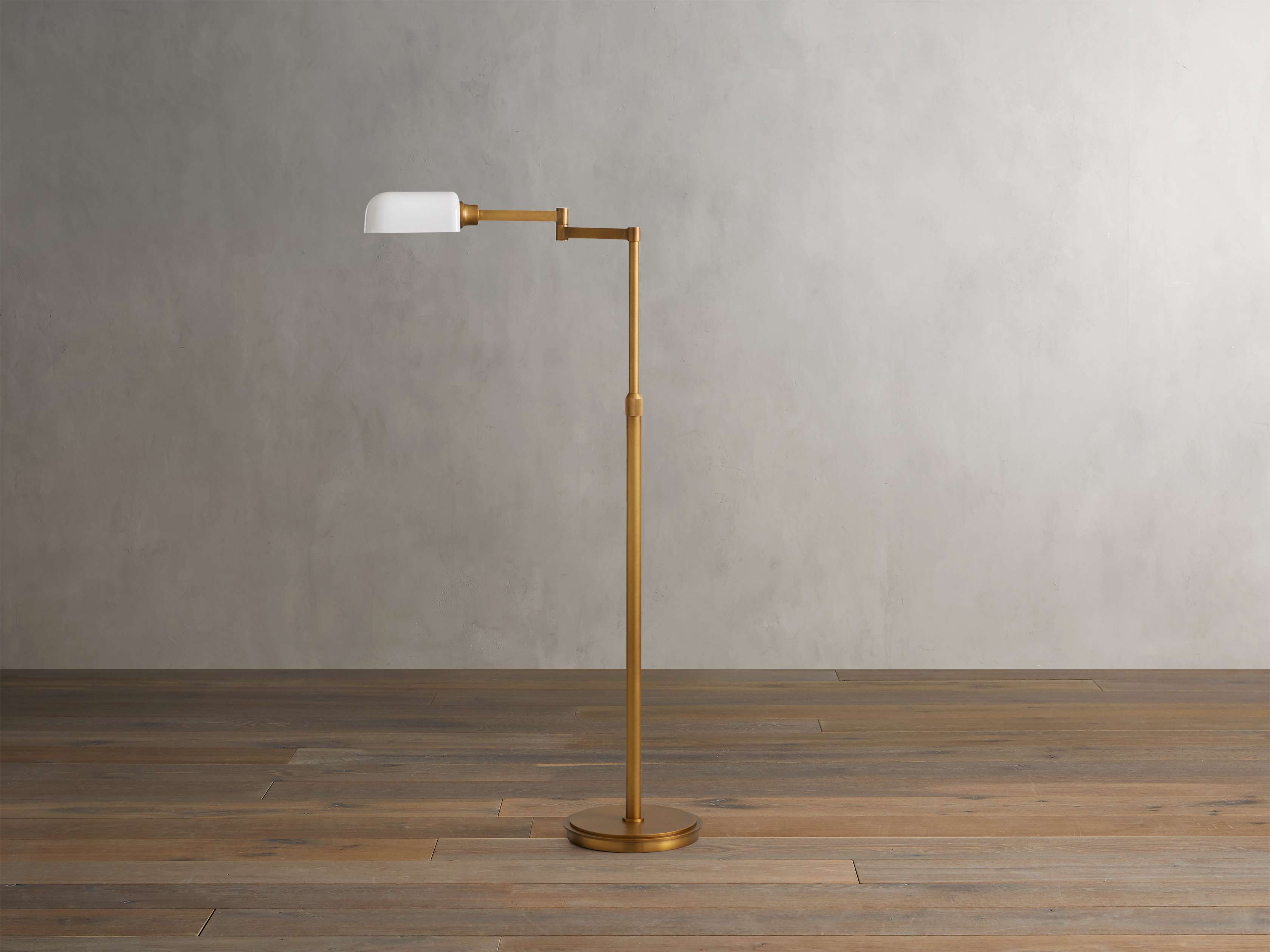 Zayd Swing Arm Floor Lamp - Zonesus