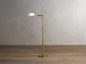 Zayd Swing Arm Floor Lamp - Zonesus