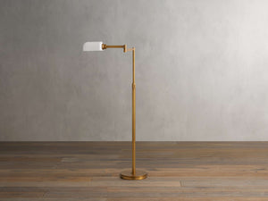 Zayd Swing Arm Floor Lamp - Zonesus