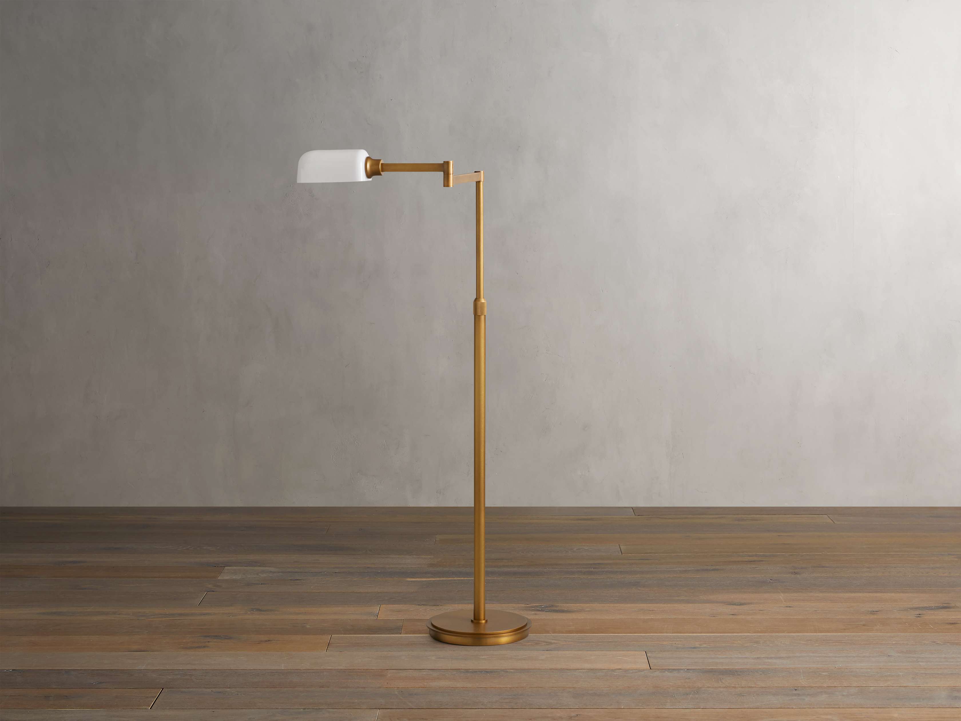 Zayd Swing Arm Floor Lamp - Zonesus