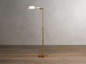 Zayd Swing Arm Floor Lamp - Zonesus