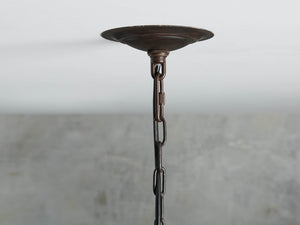 Wooden Geode Chandelier in Natural - Zonesus