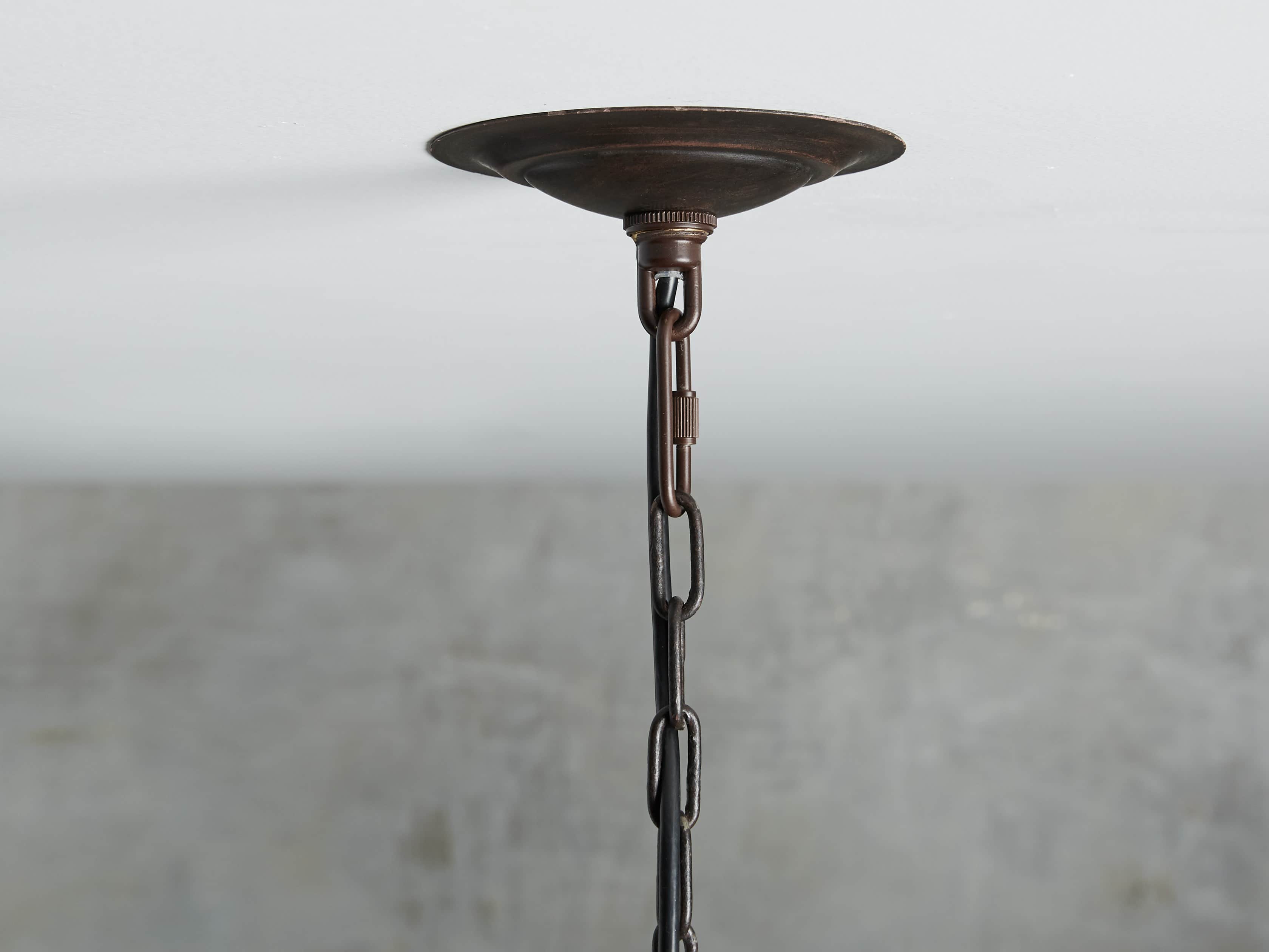 Wooden Geode Chandelier in Natural - Zonesus