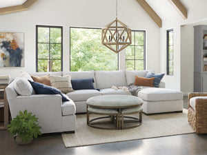 Wooden Geode Chandelier in Natural - Zonesus
