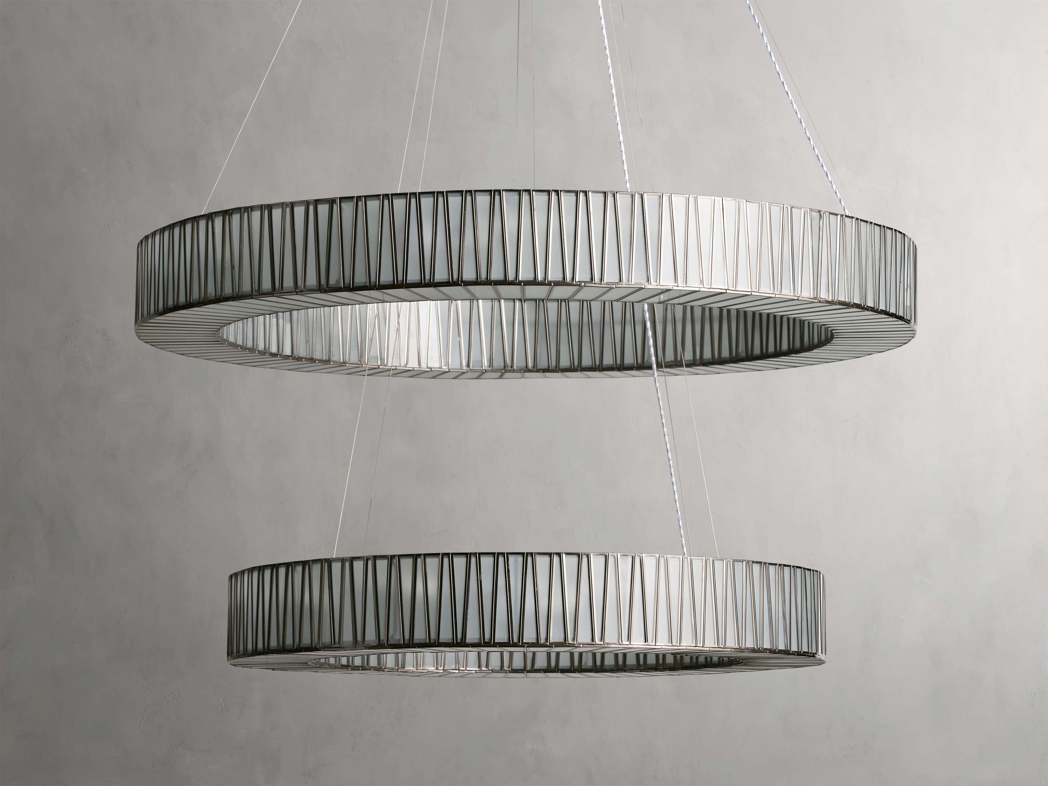 Jeunet 2-Tier Round Chandelier - Zonesus