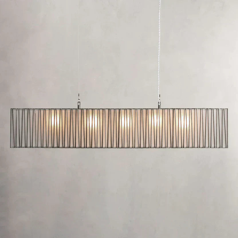 Jeunet Rectangular Chandelier - Zonesus