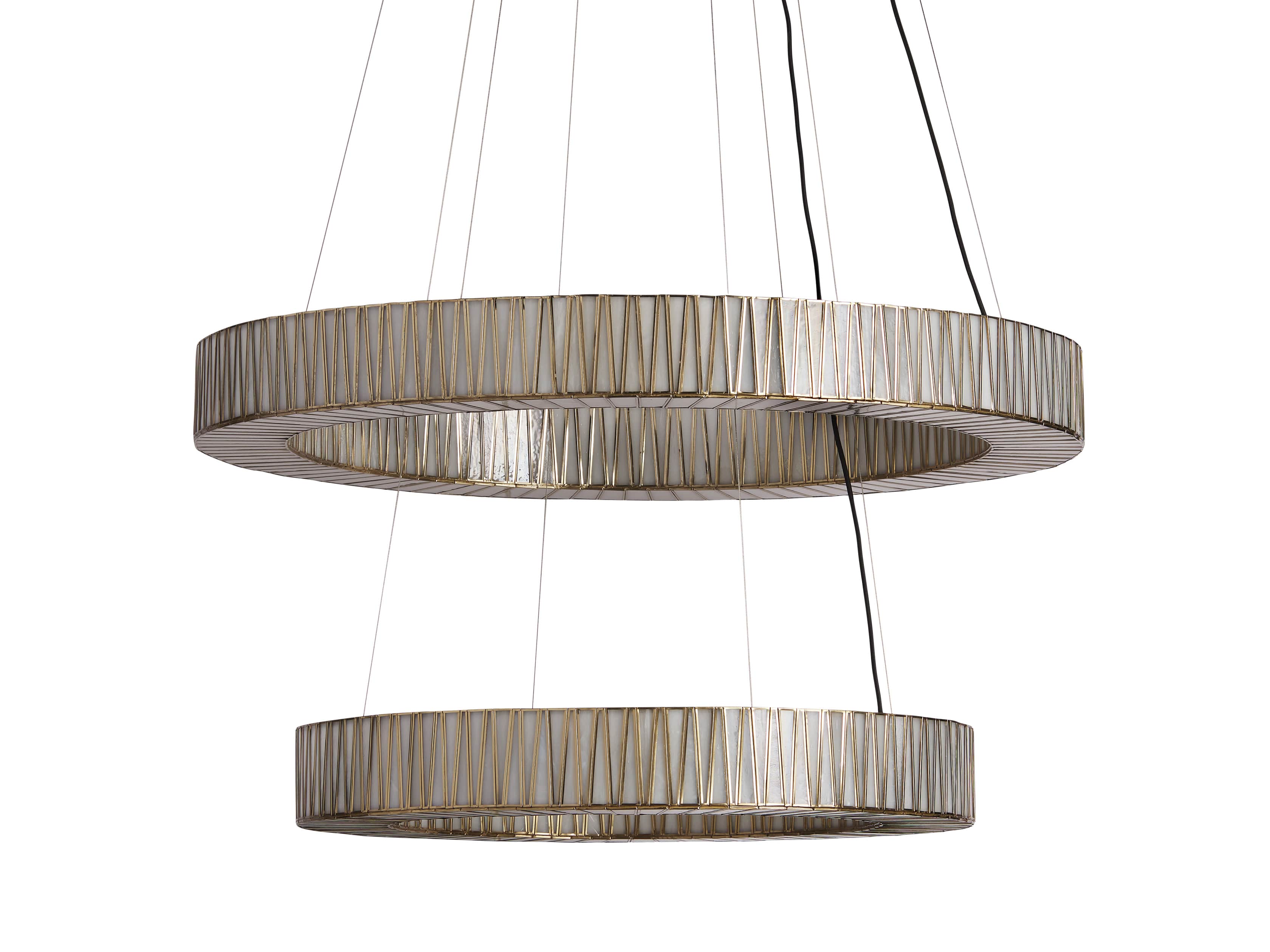 Jeunet 2-Tier Round Chandelier - Zonesus