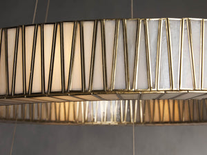 Jeunet 2-Tier Round Chandelier - Zonesus