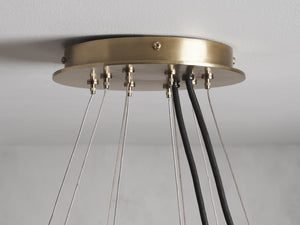 Jeunet 2-Tier Round Chandelier - Zonesus