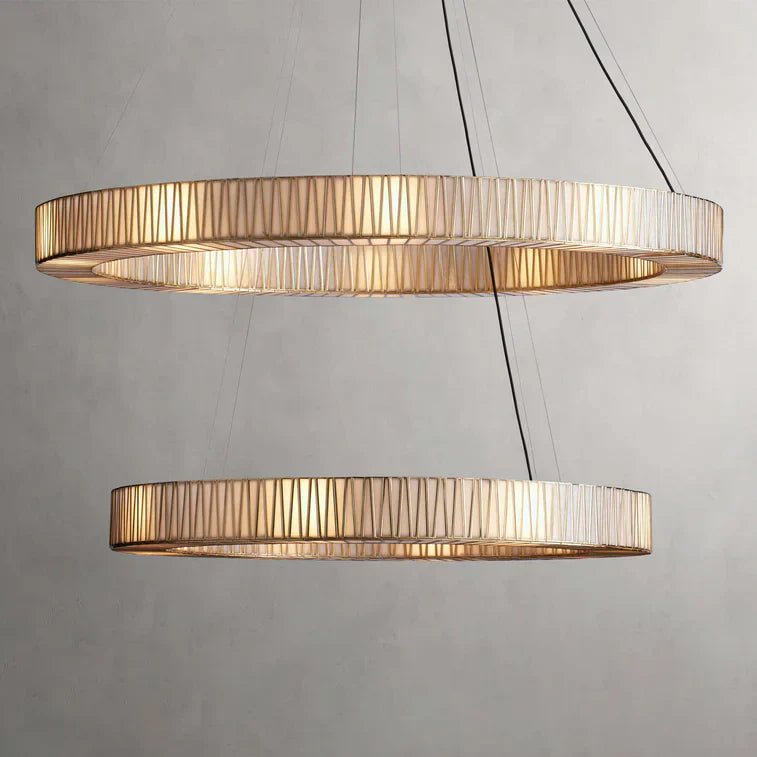 Jeunet 2-Tier Round Chandelier - Zonesus