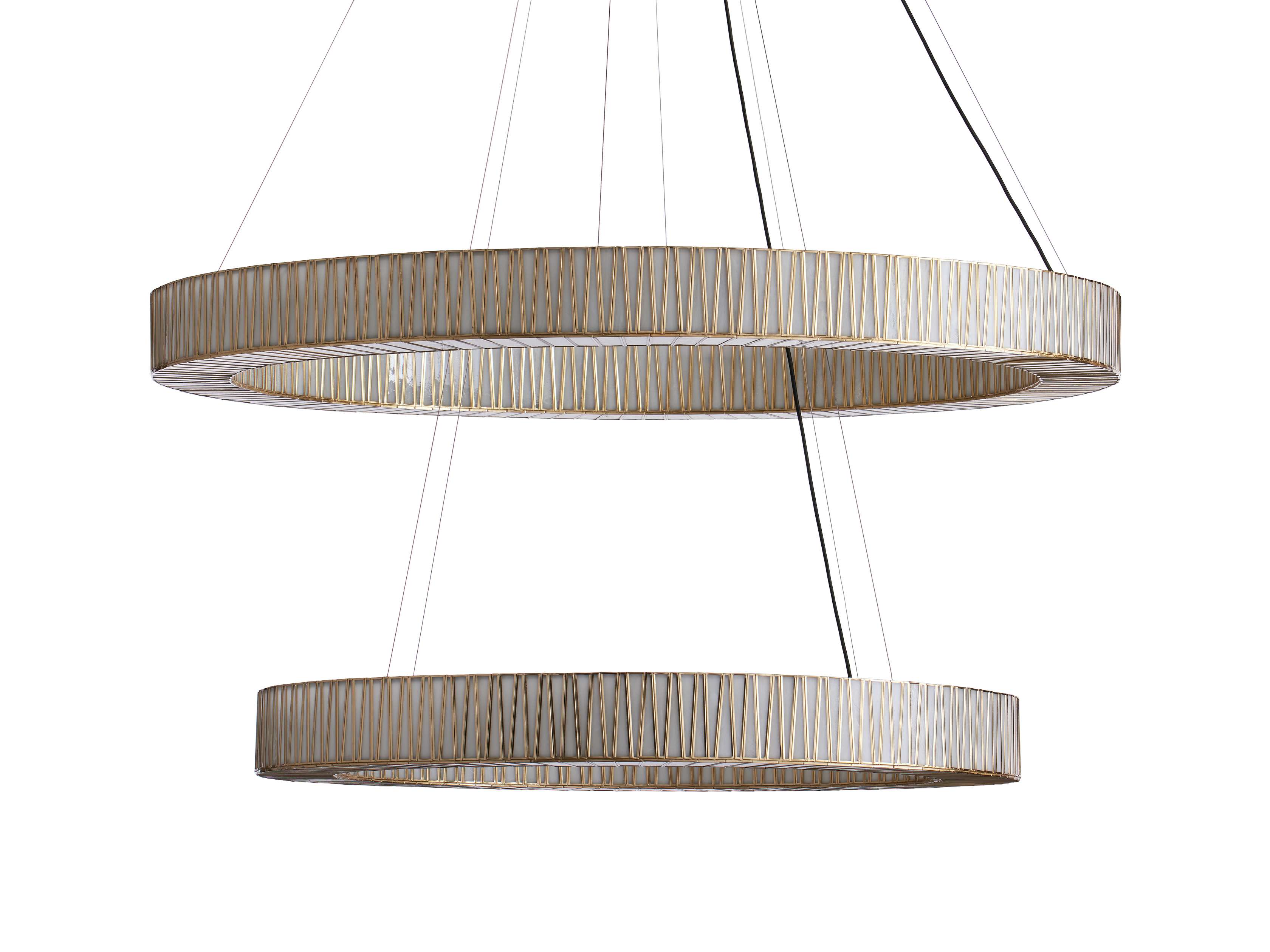 Jeunet 2-Tier Round Chandelier - Zonesus
