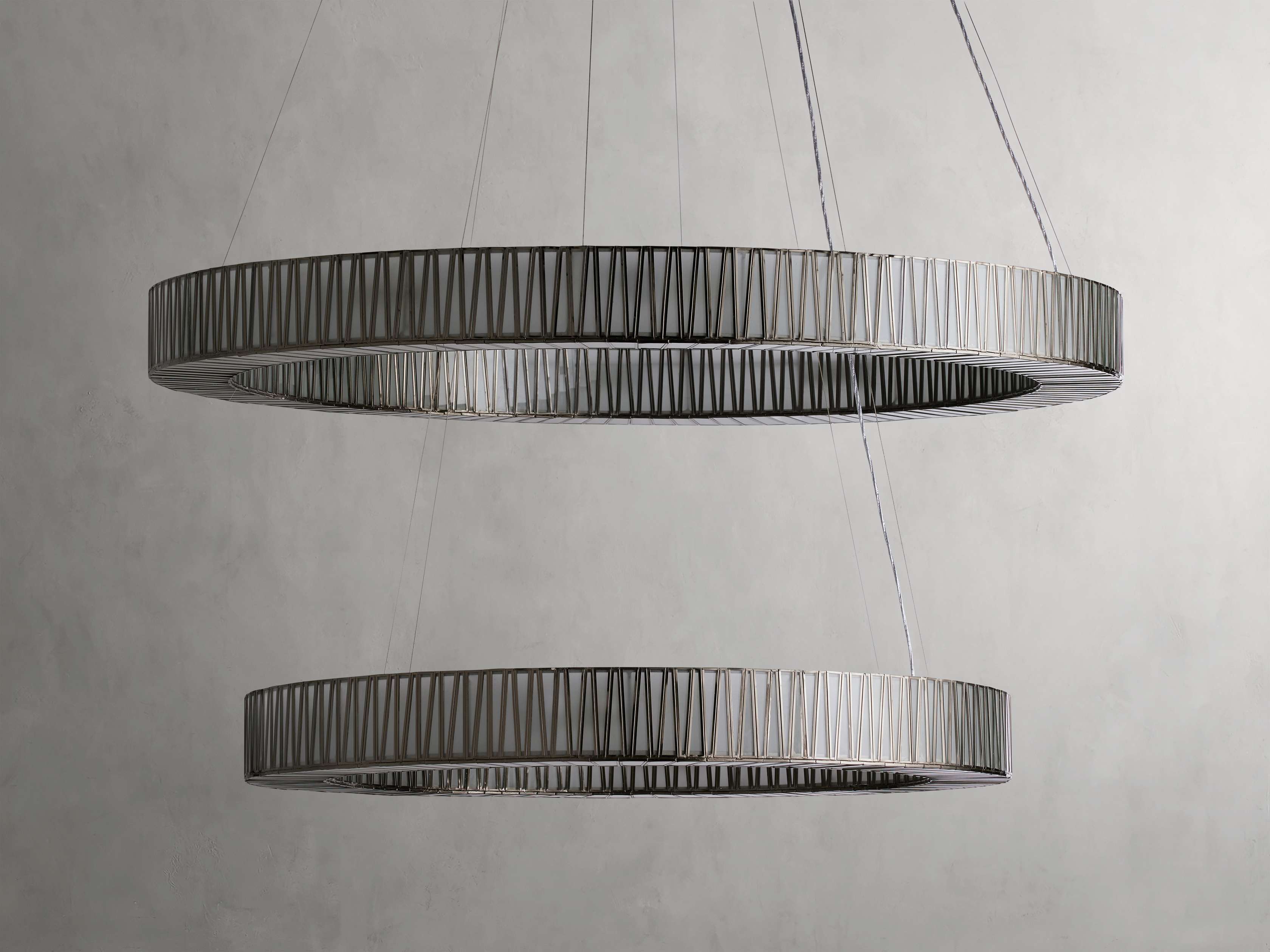 Jeunet 2-Tier Round Chandelier - Zonesus