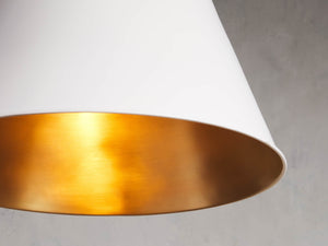 Watley 22" Cone Pendant - Zonesus