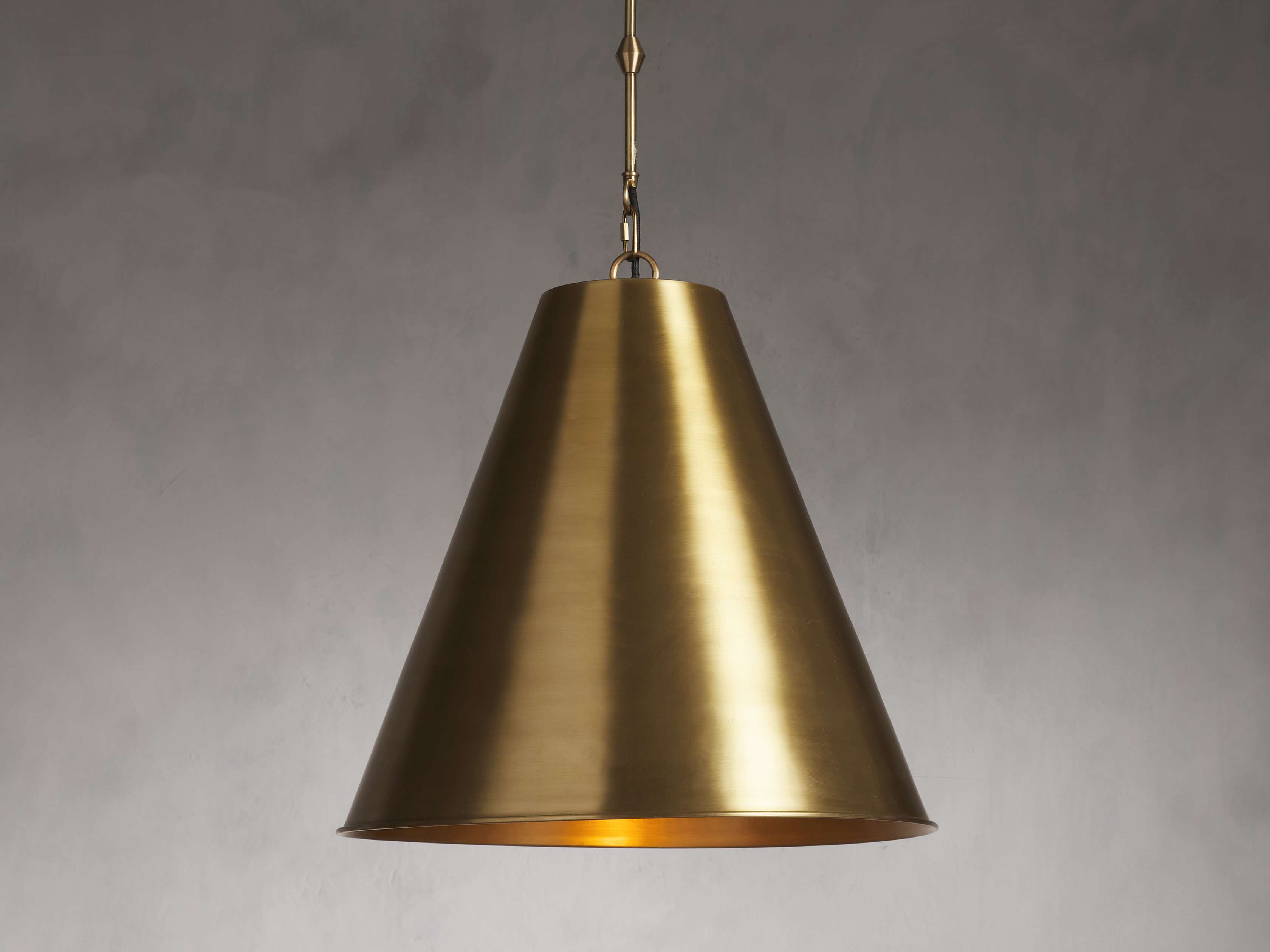 Watley 22" Cone Pendant - Zonesus