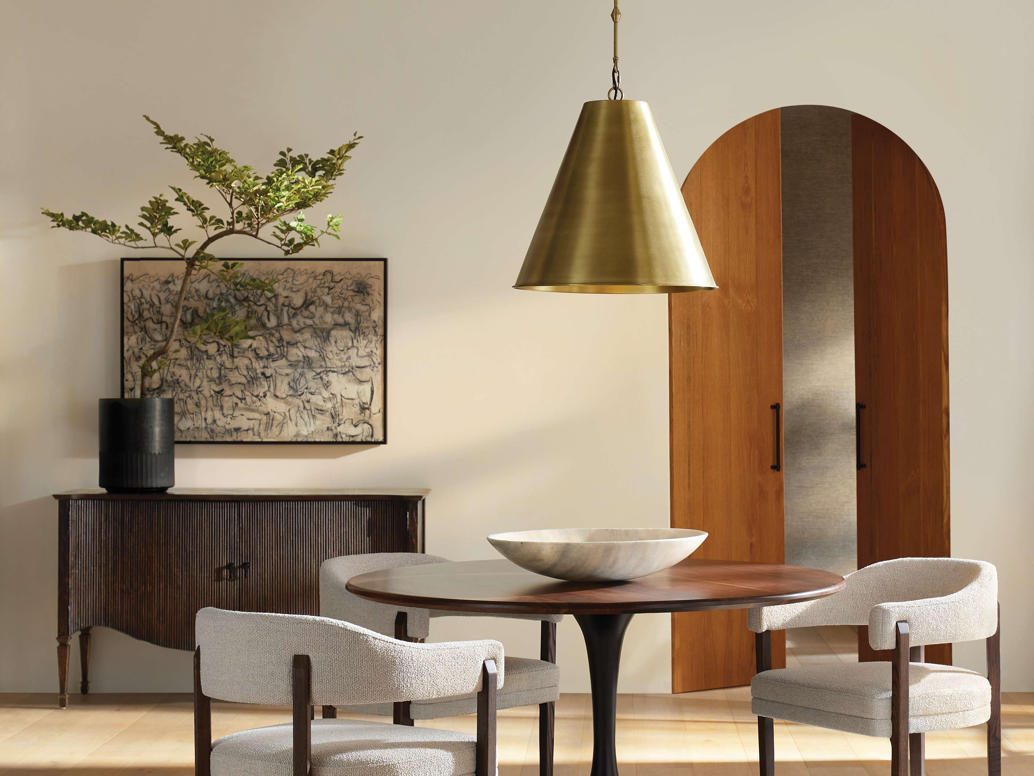 Watley 22" Cone Pendant - Zonesus