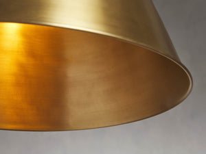 Watley 22" Cone Pendant - Zonesus
