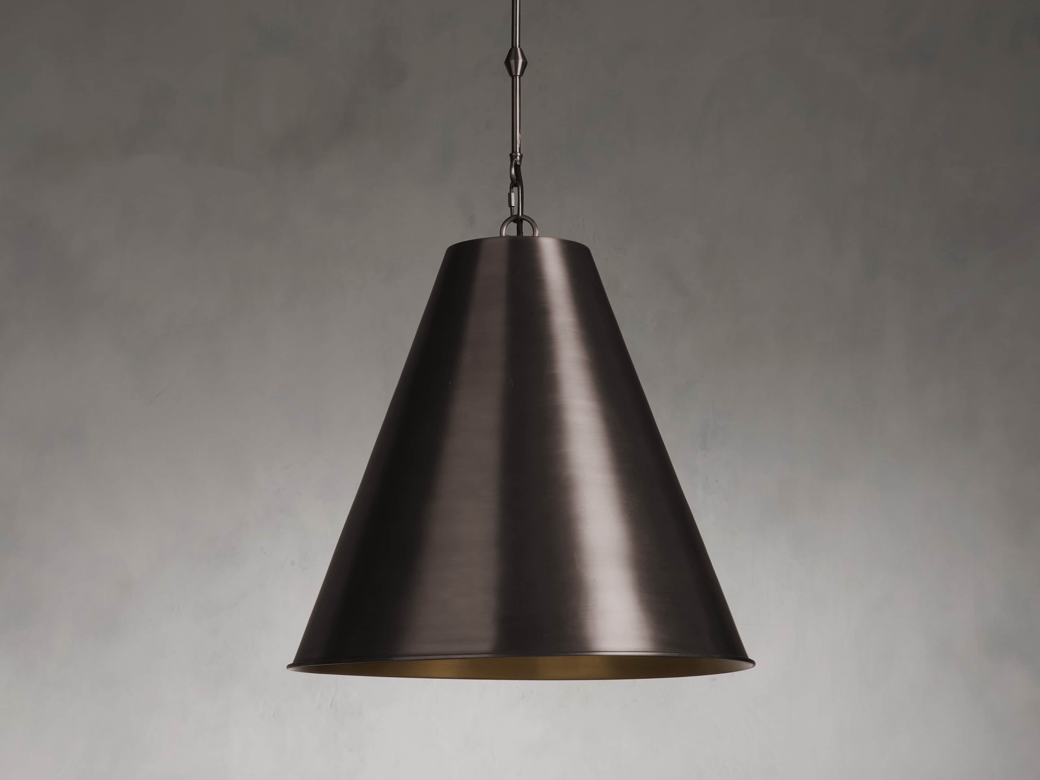 Watley 22" Cone Pendant - Zonesus