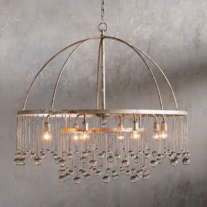 Aubrey 8-Light Round Chandelier - Zonesus