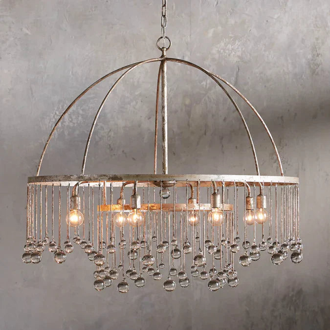 Aubrey 8-Light Round Chandelier - Zonesus