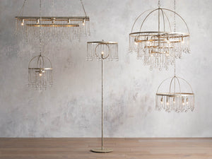 Aubrey 8-Light Round Chandelier - Zonesus
