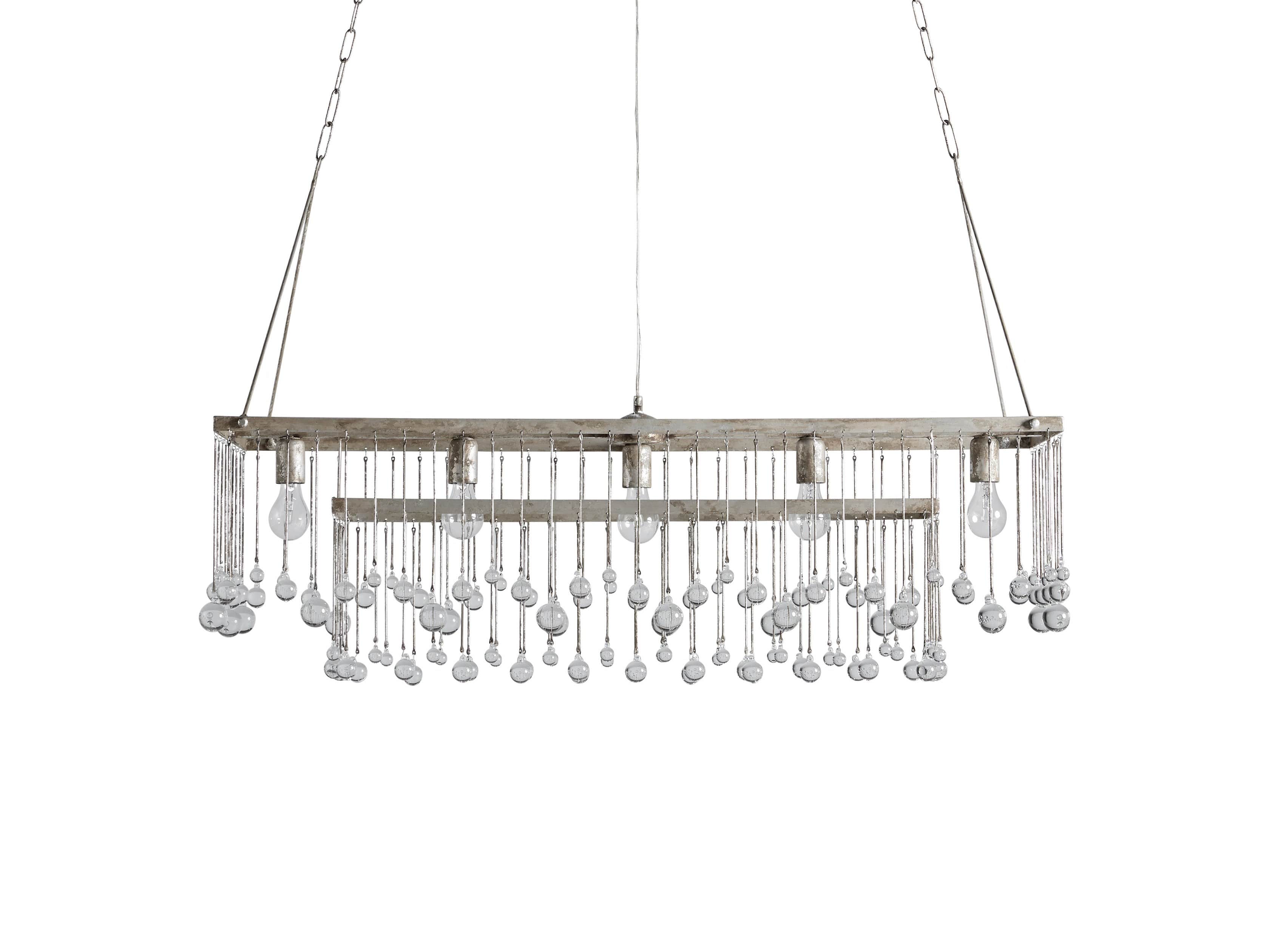 Aubrey Rectangular Chandelier - Zonesus