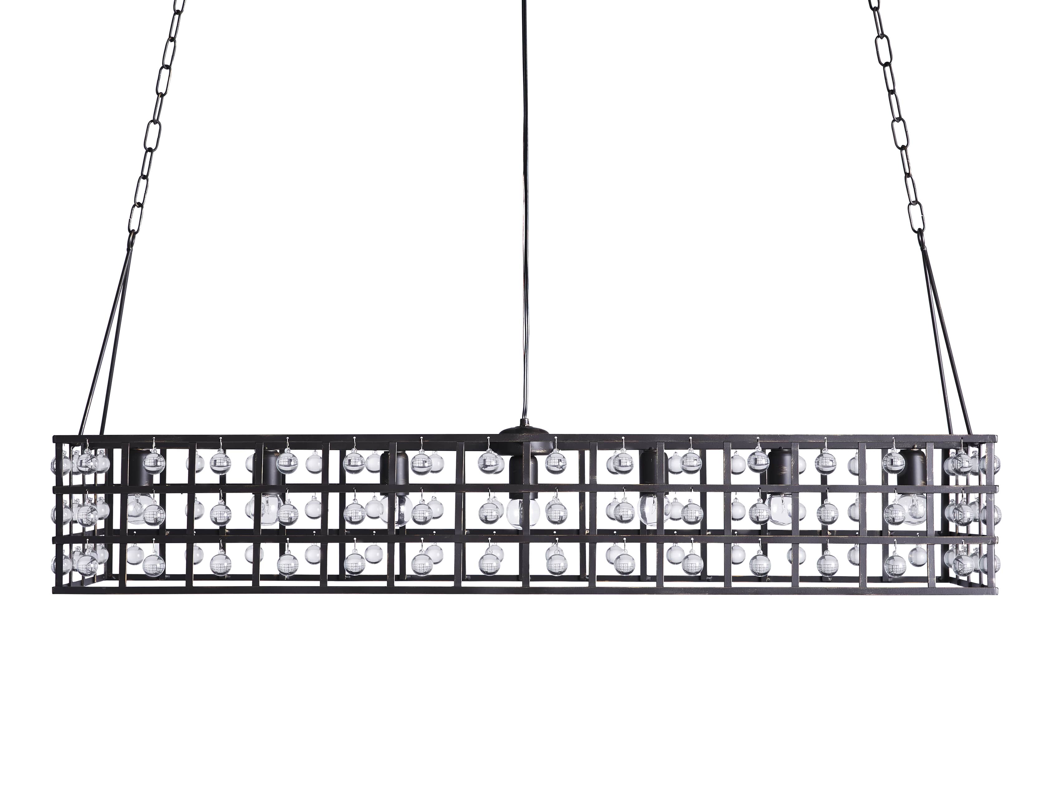 La Cage Rectangular Chandelier - Zonesus