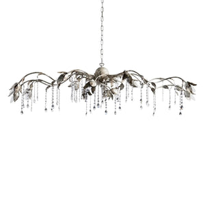 Viticcio Rectangular Chandelier in Silver - Zonesus