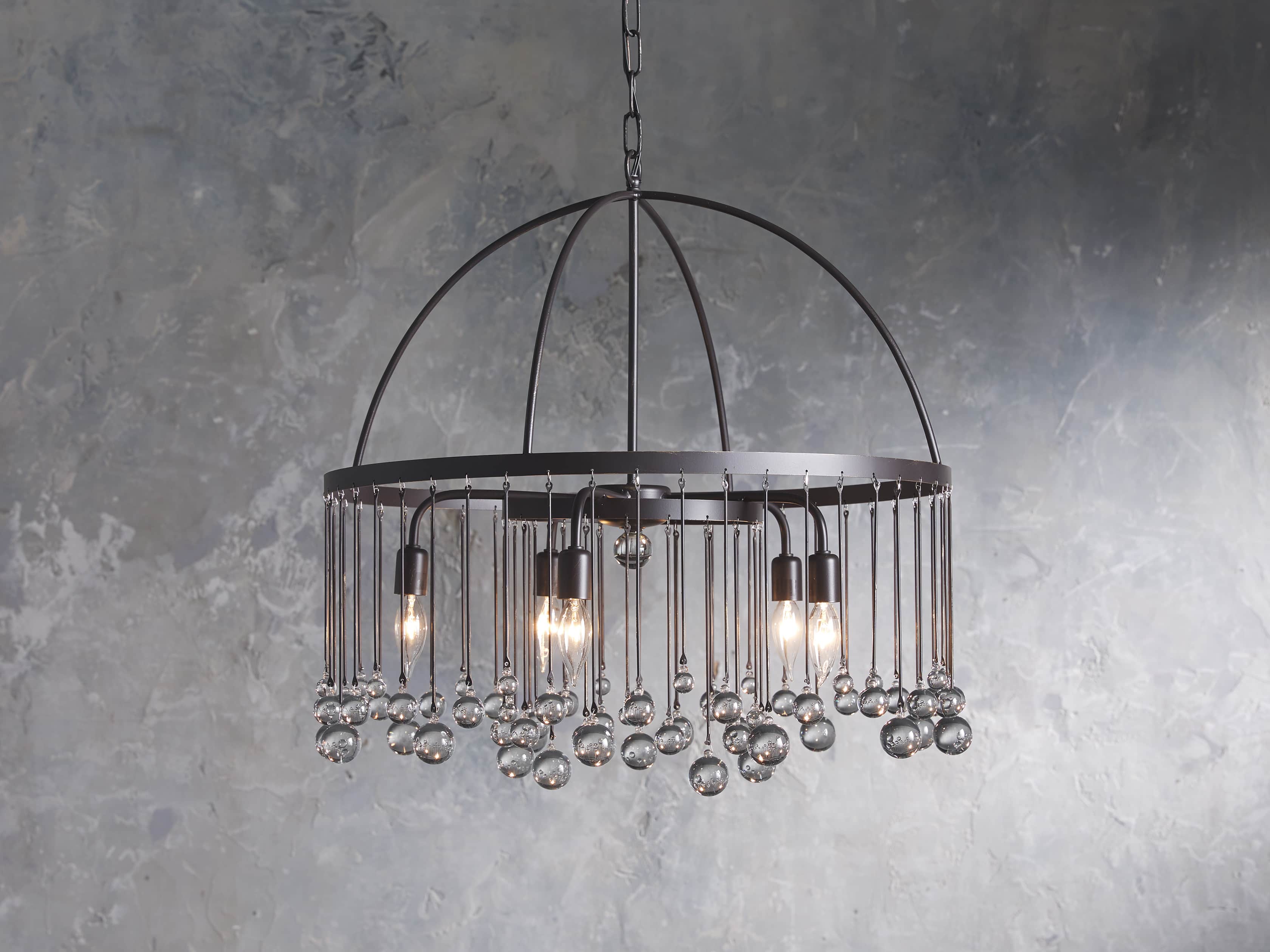 Aubrey Round Chandelier - Zonesus