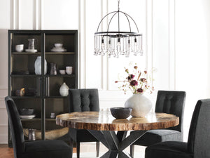 Aubrey Round Chandelier - Zonesus