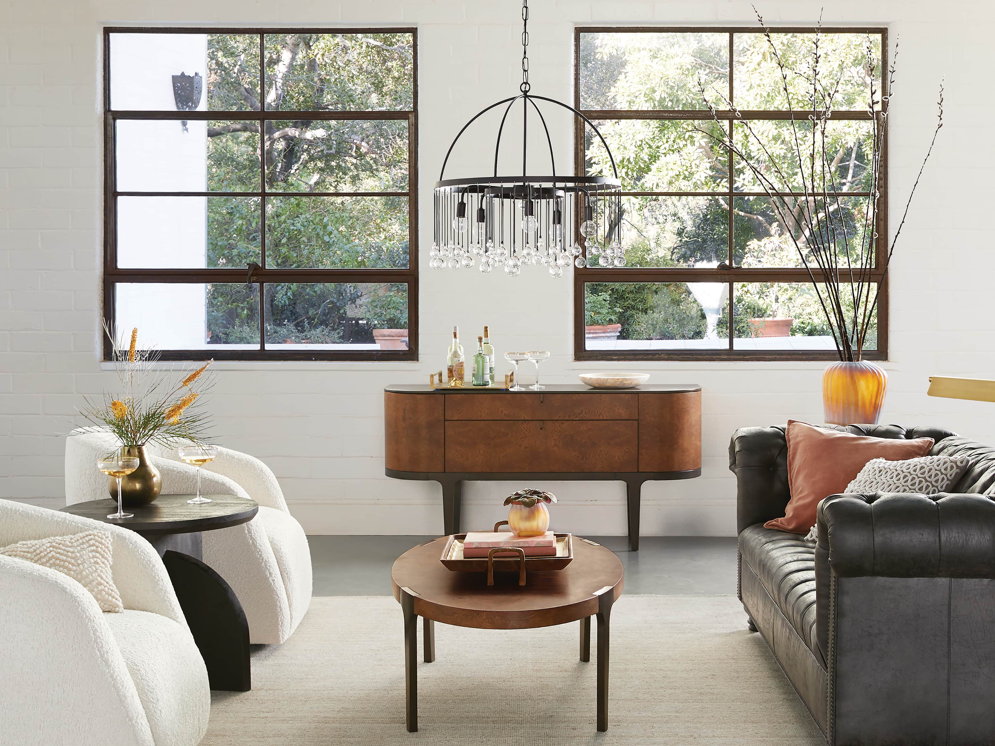 Aubrey Round Chandelier - Zonesus
