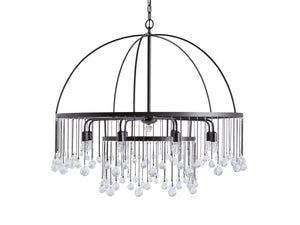 Aubrey 8-Light Round Chandelier - Zonesus