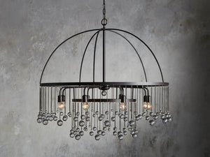 Aubrey 8-Light Round Chandelier - Zonesus