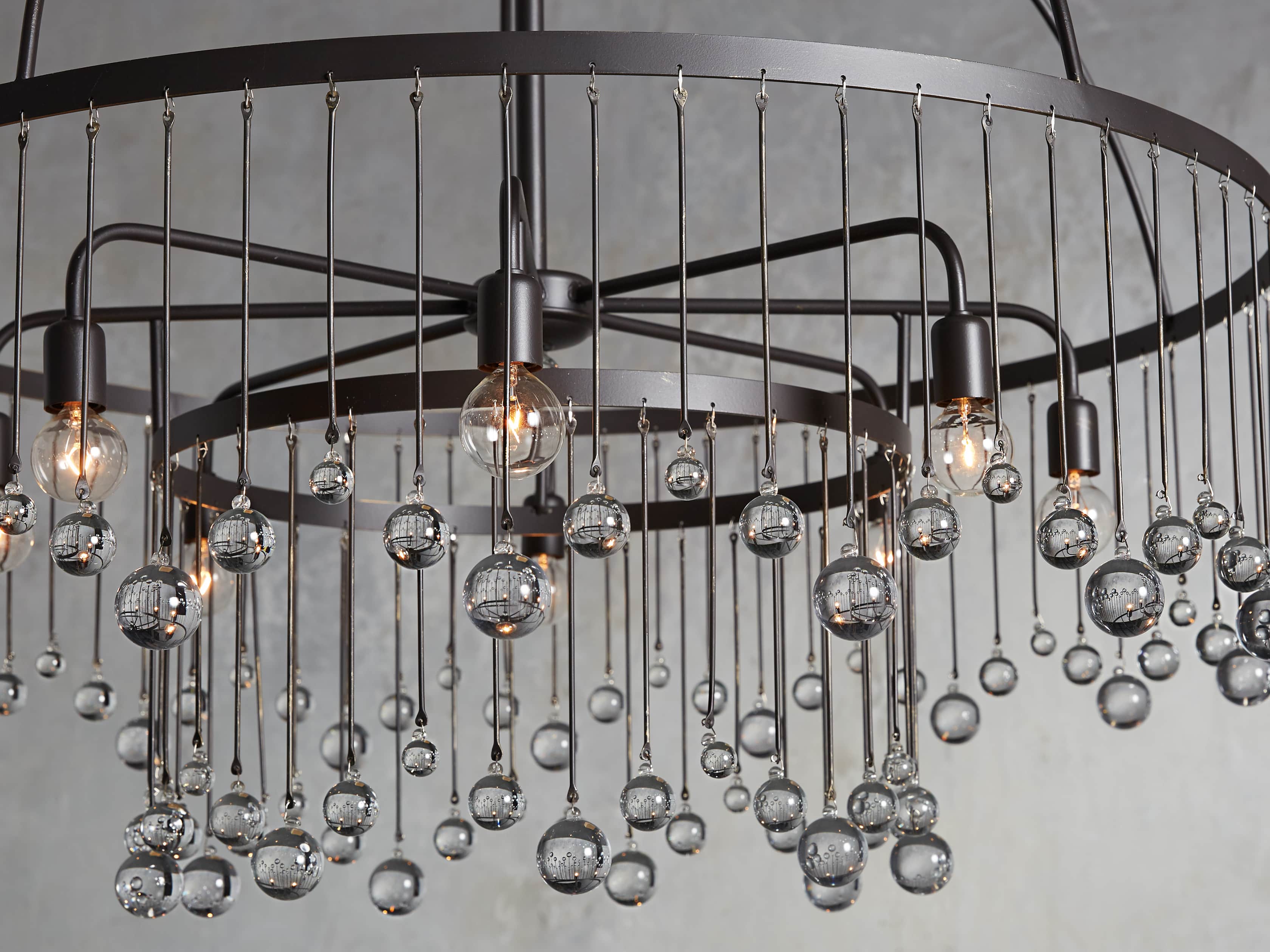 Aubrey 8-Light Round Chandelier - Zonesus
