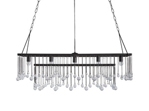 Aubrey Rectangular Chandelier - Zonesus